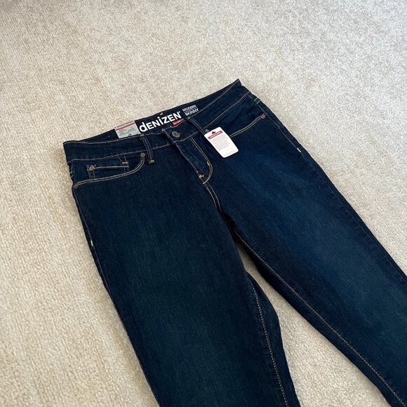NWT Levi’s Denizen Blue Modern Skinny Jeans 4 Short - Picture 3 of 11